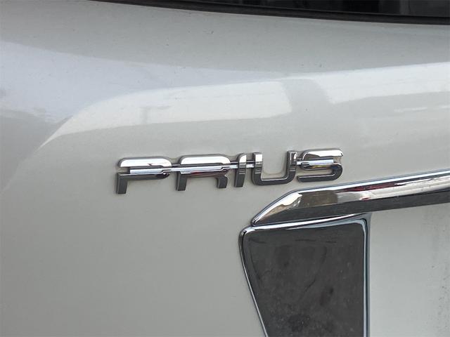 プリウス Ｓセーフティプラス　ドライブレコーダー　ＥＴＣ　クリアランスソナー　レーンアシスト　オートクルーズコントロール　パークアシスト　衝突被害軽減システム　バックカメラ　ナビ　ＴＶ　アルミホイール　オートマチックハイビーム（26枚目）