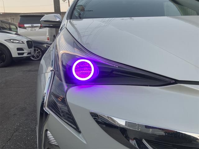 プリウス Ｓセーフティプラス　ドライブレコーダー　ＥＴＣ　クリアランスソナー　レーンアシスト　オートクルーズコントロール　パークアシスト　衝突被害軽減システム　バックカメラ　ナビ　ＴＶ　アルミホイール　オートマチックハイビーム（35枚目）