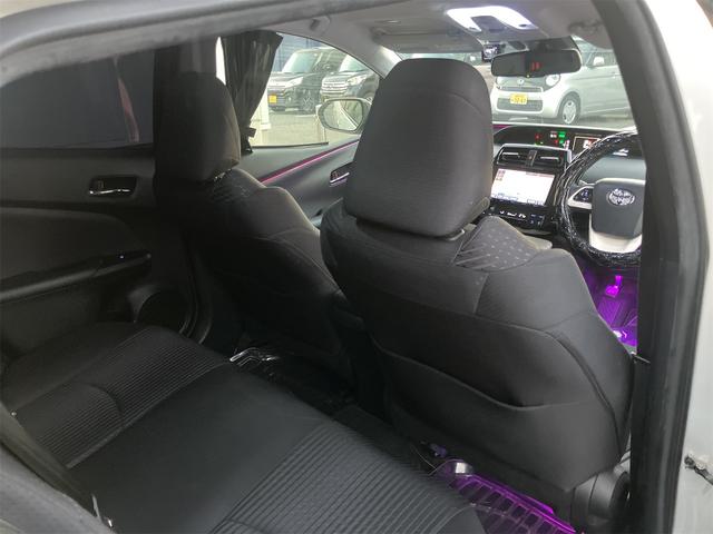 プリウス Ｓセーフティプラス　ドライブレコーダー　ＥＴＣ　クリアランスソナー　レーンアシスト　オートクルーズコントロール　パークアシスト　衝突被害軽減システム　バックカメラ　ナビ　ＴＶ　アルミホイール　オートマチックハイビーム（58枚目）