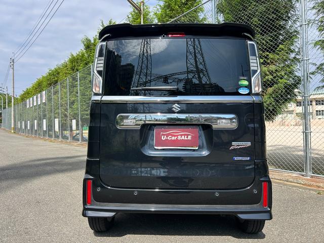スペーシアカスタム ハイブリッドＧＳ　プッシュスタート　　スマートキー　　メモリーナビ　ＴＶ　　ＬＥＤヘッドライト　　純正フロアマット　　ステアリングスイッチ　　純正バイザー　　シートヒーター　　左パワースライドドア　　２年保証（32枚目）