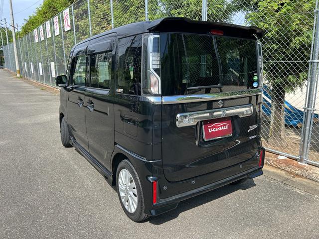 スペーシアカスタム ハイブリッドＧＳ　プッシュスタート　　スマートキー　　メモリーナビ　ＴＶ　　ＬＥＤヘッドライト　　純正フロアマット　　ステアリングスイッチ　　純正バイザー　　シートヒーター　　左パワースライドドア　　２年保証（42枚目）