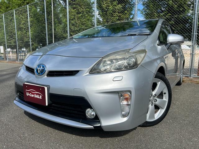 プリウス Ｇツーリングセレクション　ハーフレザーシート　　ＨＩＤヘッドライト　　パワーシート（運転席）　　スマートキー　純正アルミホイール　ＥＴＣ　　６ヶ月保証（6枚目）