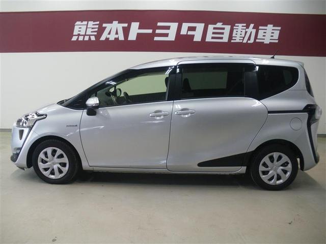 シエンタ ハイブリッドＧ　・７人乗　衝突回避支援ＴＳＳＣ　純正ナビ／フルセグＴＶ　ＥＴＣ　バックモニター　電動フェンダーランプ　両側電動スライドドア　オートエアコン　スマートキー　ワンオーナー車　中古車ハイブリッド保証付（3枚目）