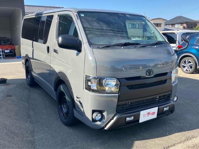 ハイエースバン 　ＥＴＣ　バックカメラ　ナビ　ＴＶ　両側スライドドア　オートライト　キーレスエントリー　電動格納ミラー　後席モニター　ＡＴ　ＣＤ　ＤＶＤ再生　ＵＳＢ　Ｂｌｕｅｔｏｏｔｈ　１００Ｖ電源　エアコン（15枚目）
