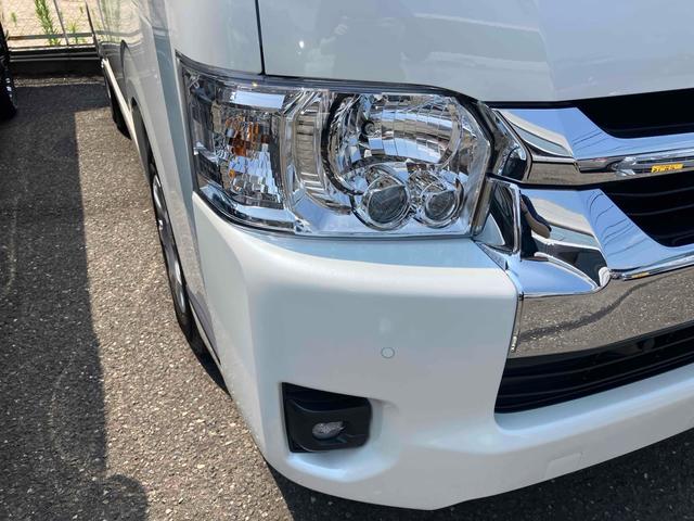 ハイエースワゴン ＧＬ　ＥＴＣ　全周囲カメラ　ナビ　ＴＶ　クリアランスソナー　レーンアシスト　衝突被害軽減システム　電動スライドドア　オートマチックハイビーム　オートライト　スマートキー　電動格納ミラー　フルフラット　ＡＴ（31枚目）