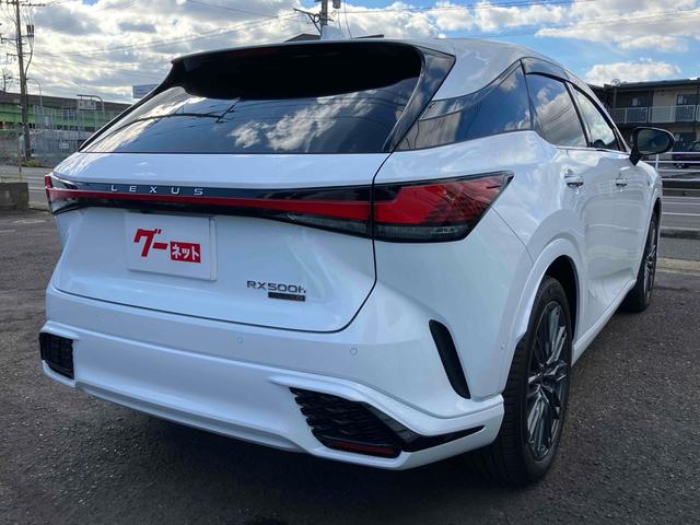 ＲＸ ＲＸ５００ｈ　Ｆスポーツパフォーマンス　４ＷＤ　全周囲カメラ　クリアランスソナー　オートクルーズコントロール　レーンアシスト　パワーシート　パークアシスト　衝突被害軽減システム　サンルーフ　ナビ　ＴＶ　オートマチックハイビーム　オートライト（22枚目）