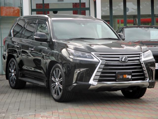 LX570 リヤシートエンターテインメント オプション21AW ドライブレコーダー ガーネットセミアニリンレザー ムーンルーフ 寒冷地仕様 パワーバックドア クールボックス 三眼LEDライト パノラミックビュー(3枚目)