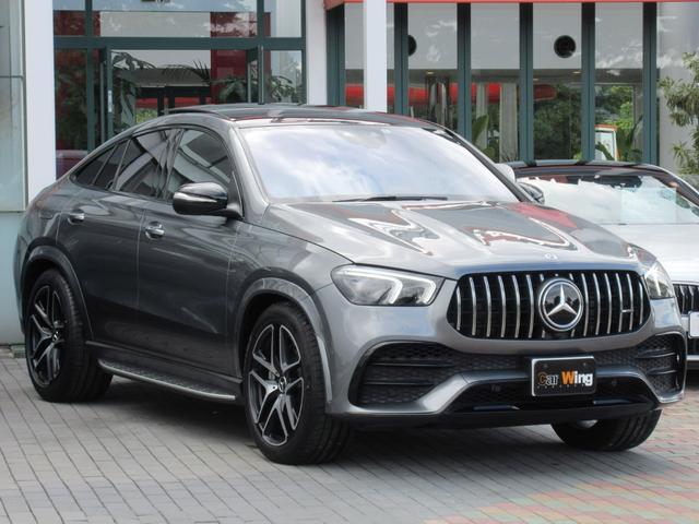 GLE53 4マチック+ クーペ パノラミックスライディングルーフ AMGカーボンインテリアパッケージ AMGドライブコントロールスイッチ 21インチAMG5ツインスポークAW ブルメスターサウンド 本革ナッパレザー(3枚目)