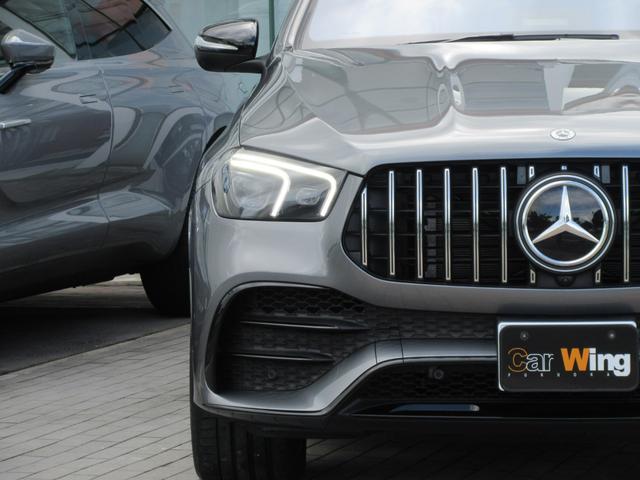 GLE53 4マチック+ クーペ パノラミックスライディングルーフ AMGカーボンインテリアパッケージ AMGドライブコントロールスイッチ 21インチAMG5ツインスポークAW ブルメスターサウンド 本革ナッパレザー(7枚目)