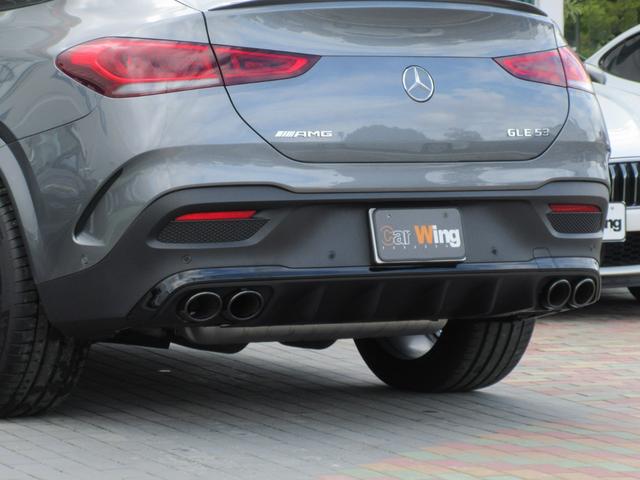 GLE53 4マチック+ クーペ パノラミックスライディングルーフ AMGカーボンインテリアパッケージ AMGドライブコントロールスイッチ 21インチAMG5ツインスポークAW ブルメスターサウンド 本革ナッパレザー(16枚目)