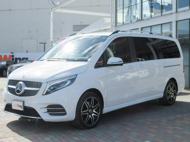 V220d アバンギャルド ロング AMGライン ワンオーナー エクスクルーシブシートパッケージ AMGライン AMGデザインエクステリア カーボン調インテリアトリム パノラミックスライディングルーフ AMG19インチAW(11枚目)