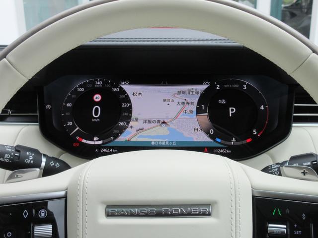 レンジローバー オートバイオグラフィーＤ３００スタンダードホイルベス　ディプロイアブルサイドステップ　シャドーエクステリアパック　コントラストルーフ　固定式パノラミックルーフ　２２インチスタイル１０７３ＡＷ　２２インチフルサイズスペアホイール（52枚目）