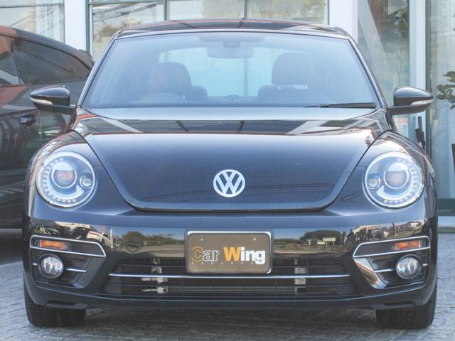 ザ・ビートル デザインマイスター　レザーシートＰＫＧ　レザーシート　スポーツシート　シートヒーター　１７インチＡＷ　Ｖｏｌｋｓｗａｇｅｎ純正ナビゲーション（７１６ＳＤＣＷ）　ブラインドスポットディテクション　リアビューカメラ（2枚目）