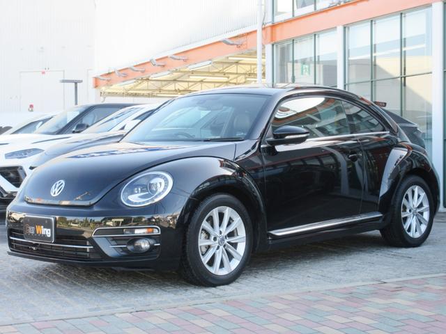 ザ・ビートル デザインマイスター　レザーシートＰＫＧ　レザーシート　スポーツシート　シートヒーター　１７インチＡＷ　Ｖｏｌｋｓｗａｇｅｎ純正ナビゲーション（７１６ＳＤＣＷ）　ブラインドスポットディテクション　リアビューカメラ（12枚目）
