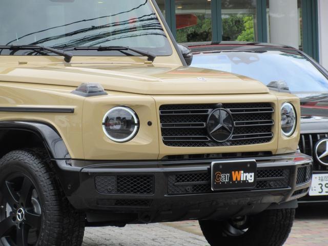 Gクラス G400d プロフェッショナルエディション 限定50台(左H/デザートサンド) プロフェッショナルルーフラック&ラダー&スペアタイヤホルダー AMGナイトPKG AMGナイトPKGII 1オーナー車(5枚目)