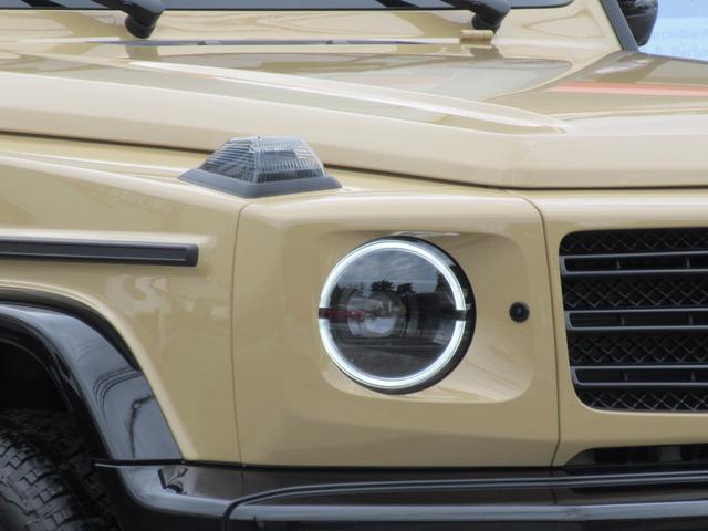 Gクラス G400d プロフェッショナルエディション 限定50台(左H/デザートサンド) プロフェッショナルルーフラック&ラダー&スペアタイヤホルダー AMGナイトPKG AMGナイトPKGII 1オーナー車(7枚目)