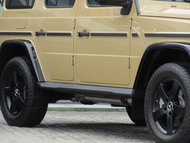 Gクラス G400d プロフェッショナルエディション 限定50台(左H/デザートサンド) プロフェッショナルルーフラック&ラダー&スペアタイヤホルダー AMGナイトPKG AMGナイトPKGII 1オーナー車(10枚目)