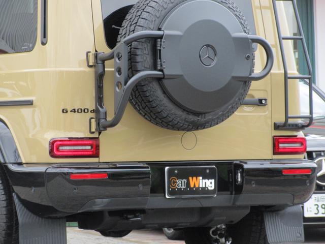 Gクラス G400d プロフェッショナルエディション 限定50台(左H/デザートサンド) プロフェッショナルルーフラック&ラダー&スペアタイヤホルダー AMGナイトPKG AMGナイトPKGII 1オーナー車(23枚目)