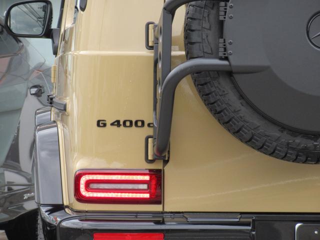 Gクラス G400d プロフェッショナルエディション 限定50台(左H/デザートサンド) プロフェッショナルルーフラック&ラダー&スペアタイヤホルダー AMGナイトPKG AMGナイトPKGII 1オーナー車(25枚目)