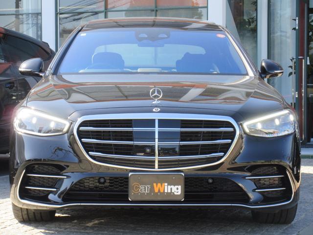 Sクラス S450d 4マチック AMGラインパッケージ 1オーナー AMGラインPKG レザーエクスクルーシブPKG ドライバーズPKG パノラミックスライディングルーフ Burmester AMG20インチAW リアアクスルステアリング ナッパレザー(2枚目)