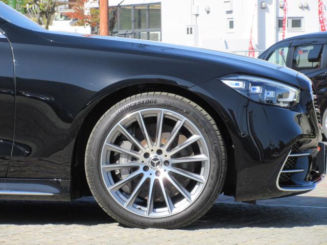 Sクラス S450d 4マチック AMGラインパッケージ 1オーナー AMGラインPKG レザーエクスクルーシブPKG ドライバーズPKG パノラミックスライディングルーフ Burmester AMG20インチAW リアアクスルステアリング ナッパレザー(9枚目)