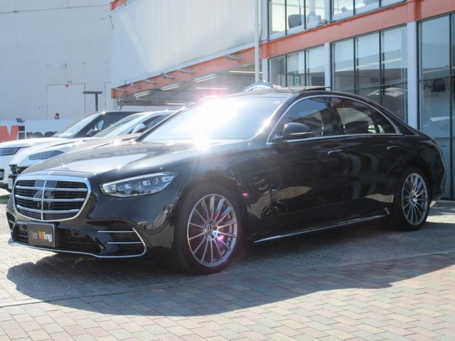 Sクラス S450d 4マチック AMGラインパッケージ 1オーナー AMGラインPKG レザーエクスクルーシブPKG ドライバーズPKG パノラミックスライディングルーフ Burmester AMG20インチAW リアアクスルステアリング ナッパレザー(15枚目)