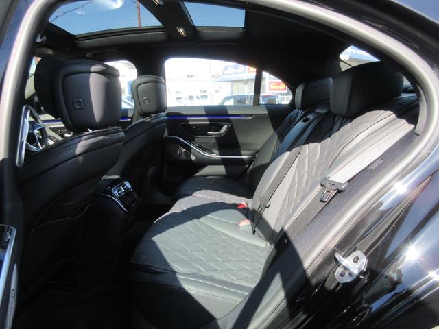 Sクラス S450d 4マチック AMGラインパッケージ 1オーナー AMGラインPKG レザーエクスクルーシブPKG ドライバーズPKG パノラミックスライディングルーフ Burmester AMG20インチAW リアアクスルステアリング ナッパレザー(25枚目)