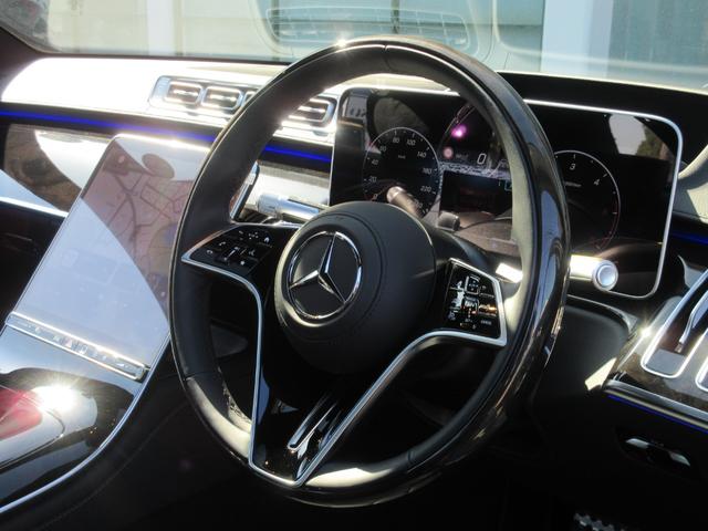 Sクラス S450d 4マチック AMGラインパッケージ 1オーナー AMGラインPKG レザーエクスクルーシブPKG ドライバーズPKG パノラミックスライディングルーフ Burmester AMG20インチAW リアアクスルステアリング ナッパレザー(35枚目)