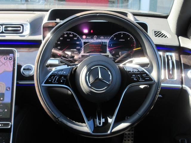 Sクラス S450d 4マチック AMGラインパッケージ 1オーナー AMGラインPKG レザーエクスクルーシブPKG ドライバーズPKG パノラミックスライディングルーフ Burmester AMG20インチAW リアアクスルステアリング ナッパレザー(36枚目)