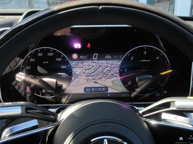 Sクラス S450d 4マチック AMGラインパッケージ 1オーナー AMGラインPKG レザーエクスクルーシブPKG ドライバーズPKG パノラミックスライディングルーフ Burmester AMG20インチAW リアアクスルステアリング ナッパレザー(37枚目)