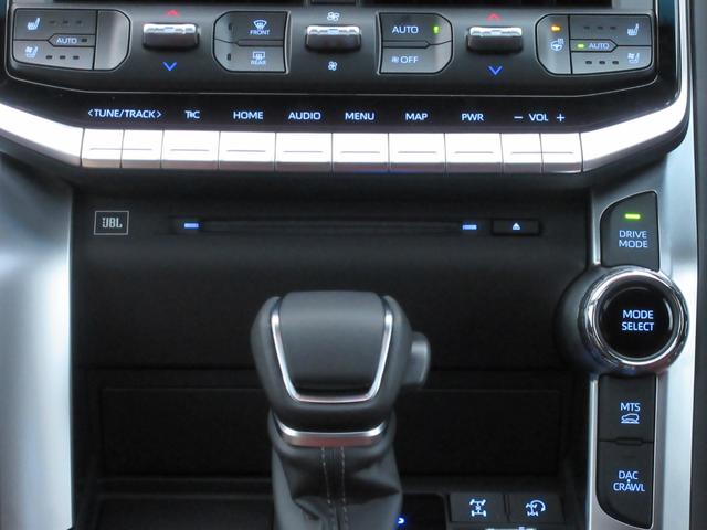 ランドクルーザー ＧＲスポーツ　ＭＯＰ１２．３インチナビ　ＪＢＬプレミアムサウンド　マルチテレインモニター　ルーフレール（ブラック）　ムーンルーフ　本革シート　シートヒーター＆ベンチレーション　ＧＲフロアマット（53枚目）