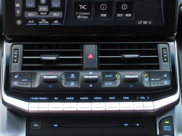 ランドクルーザー ＧＲスポーツ　ＭＯＰ１２．３インチナビ　ＪＢＬプレミアムサウンド　マルチテレインモニター　ルーフレール（ブラック）　ムーンルーフ　本革シート　シートヒーター＆ベンチレーション　ＧＲフロアマット（54枚目）