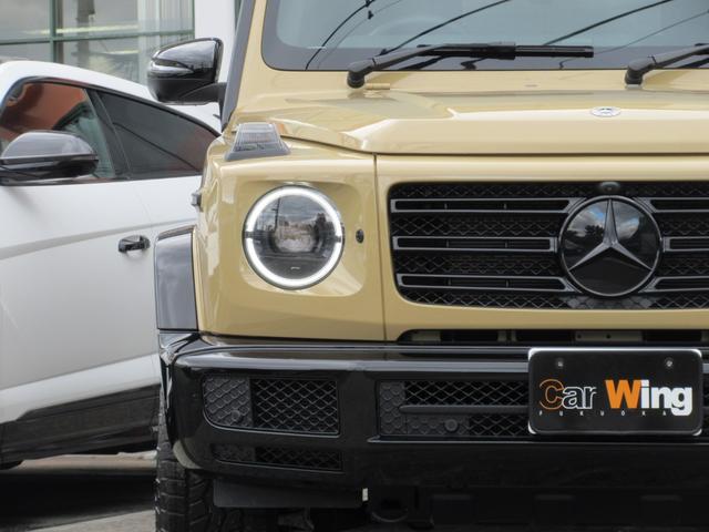 Gクラス G400d プロフェッショナルエディション 限定200台(右H/デザートサンド) プロフェッショナルルーフラック&ラダー&スペアタイヤホルダー AMGナイトPKG AMGナイトPKGII(8枚目)
