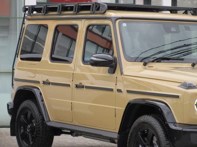 Gクラス G400d プロフェッショナルエディション 限定200台(右H/デザートサンド) プロフェッショナルルーフラック&ラダー&スペアタイヤホルダー AMGナイトPKG AMGナイトPKGII(13枚目)