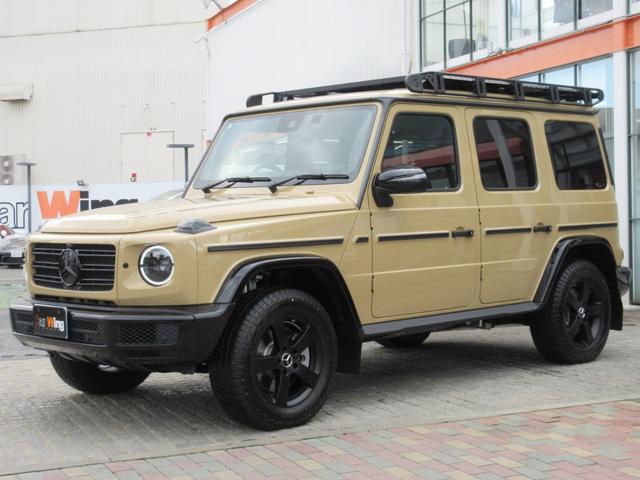 Gクラス G400d プロフェッショナルエディション 限定200台(右H/デザートサンド) プロフェッショナルルーフラック&ラダー&スペアタイヤホルダー AMGナイトPKG AMGナイトPKGII(18枚目)