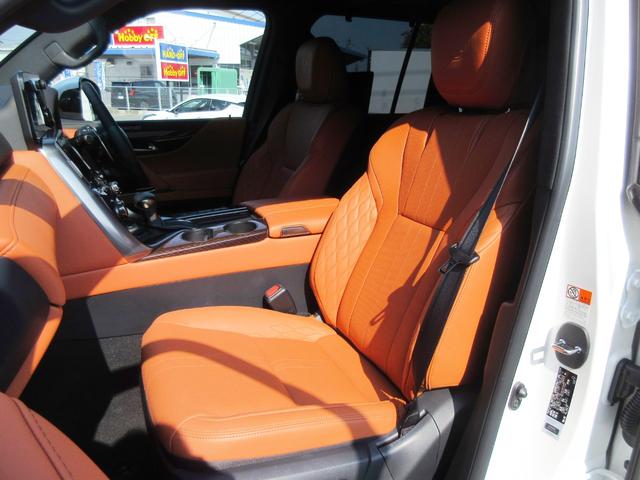 ＬＸ ＬＸ６００　エグゼクティブ　１オーナー　モデリスタエアロ＆サイドステップメタルプレート　マークレビンソン　リヤエンターテイメント　クールボックス　２２インチＡＷ　アートウッドパネル（鷹羽）（27枚目）