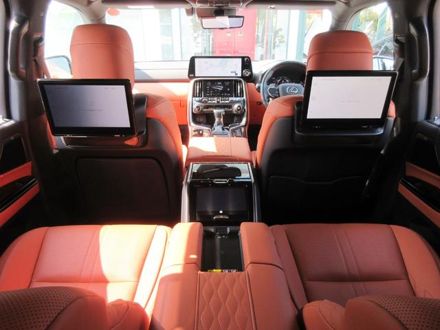 ＬＸ ＬＸ６００　エグゼクティブ　１オーナー　モデリスタエアロ＆サイドステップメタルプレート　マークレビンソン　リヤエンターテイメント　クールボックス　２２インチＡＷ　アートウッドパネル（鷹羽）（37枚目）