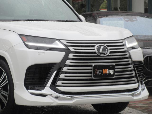 ＬＸ ＬＸ６００　ＭＣ後モデル　マークレビンソン　リヤエンターテイメント　モデリスタエアロ　ＯＰ２２インチアルミホイール　ムーンルーフ　クールボックス　デジタルインナーミラー　ドライブレコーダー　セミアニリン本革シート（5枚目）