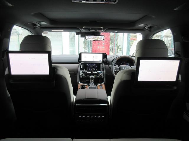 ＬＸ ＬＸ６００　ＭＣ後モデル　マークレビンソン　リヤエンターテイメント　モデリスタエアロ　ＯＰ２２インチアルミホイール　ムーンルーフ　クールボックス　デジタルインナーミラー　ドライブレコーダー　セミアニリン本革シート（33枚目）