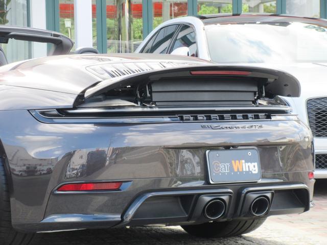 ９１１カレラ４ＧＴＳ　カブリオレ　ＯＰ１０００＋ＰＰＦ　ＰＴＳカラー　ＥｘｃｌｕｓｉｖｅＭａｎｕｆａｋｔｕｒレザー　ＰＣＣＢ　ＰＤＣＣ　Ｆリフト　ＳデザインＰＫＧ・カーボン　ＨＤマトリックスライト　１８ｗａｙシート　ベンチレーション（画像29）