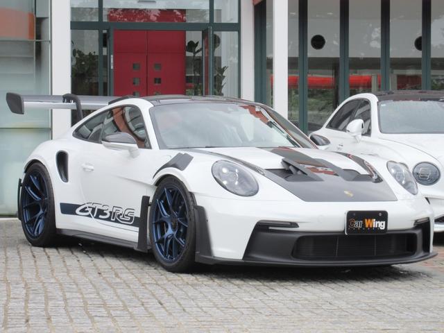 ９１１ＧＴ３ＲＳ　ＯＰ８５９　ヴァイザッハＰＫＧ　２０／２１インチＧＴ３ＲＳ軽量鍛造マグネシウムホイール（インディゴブルー塗装）　ＰＣＣＢ（ハイグロスブラック）　フロントアクスルリフト　クラブスポーツＰＫＧ（画像3）