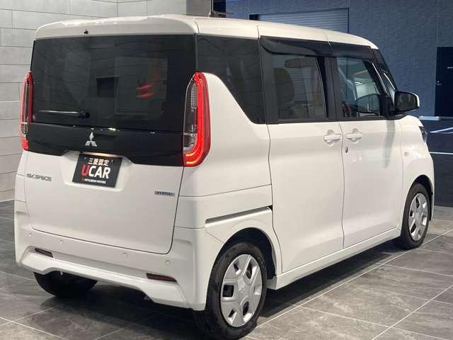 ｅＫスペース Ｍ　社用車ＵＰ　９インチナビ　バックカメラ　パーキングセンサー　フルセグＴＶ　デュアルエアバッグ　バックモニター　キーレスエントリーシステム　禁煙　盗難防止装置　シートヒーター　ワンオーナー　メモリーナビ（10枚目）