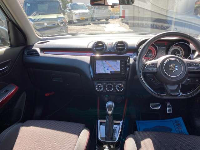 スイフトスポーツ ベースグレード　ワンオーナー／禁煙車／ナビ／バックカメラ　被害軽減ブレーキ　１オナ　横滑り防止システム　セキュリティ　シ－トヒ－タ－　ＳＲＳ　ＡＢＳ付　ナビＴＶ　Ｗエアバック　禁煙　ＬＥＤヘットランプ　自動追従　ＡＷ（11枚目）