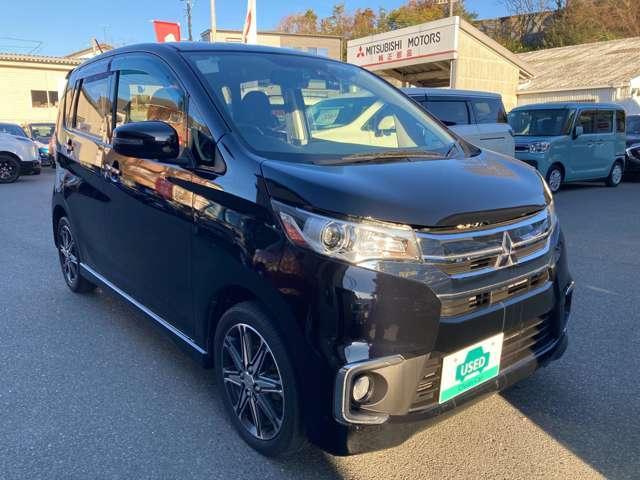 ｅＫカスタム Ｔセーフティパッケージ　カーナビ　全方位カメラ　ＥＴＣ　ナビＴＶ　フロントベンチシート　記録簿　ＥＴＣ車載器　ｉ－ｓｔｏｐ　フルセグ　Ｓヒーター　メモリーナビ　ＤＶＤ　ＥＳＣ　ターボ　盗難防止システム　ＡＢＳ　エアバッグ（7枚目）