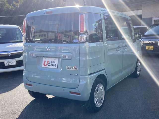 スペーシア ハイブリッドＸ　ナビ　バックカメラ　全方位モニター　デュアルセンサーブレーキＳ　両側パワードア　コーナーセンサ　禁煙　スマートエントリー　シ－トヒ－タ－　ｉ－ｓｔｏｐ　フリーキー　イモビライザー　サイドエアバック（14枚目）