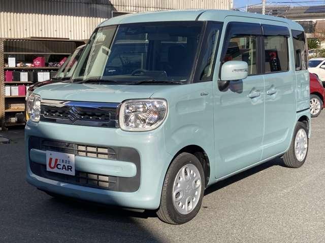 スペーシア ハイブリッドＸ　ナビ　バックカメラ　全方位モニター　デュアルセンサーブレーキＳ　両側パワードア　コーナーセンサ　禁煙　スマートエントリー　シ－トヒ－タ－　ｉ－ｓｔｏｐ　フリーキー　イモビライザー　サイドエアバック（18枚目）