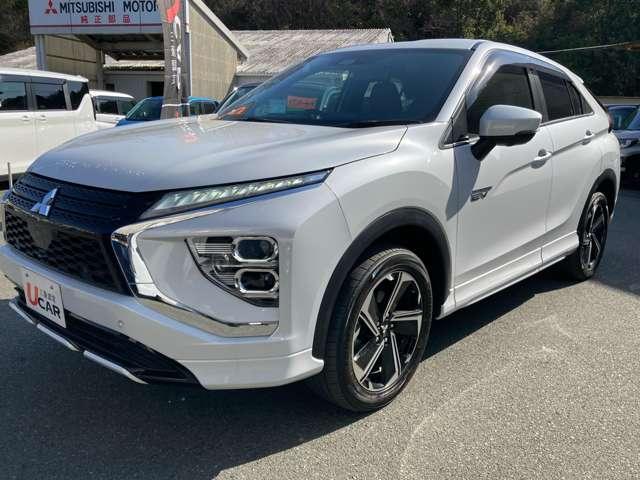 エクリプスクロスＰＨＥＶ Ｐ　ナビ／ドライブレコーダー／ワンオーナー　スマ－トキ－　衝突軽減ブレーキシステム　Ｒカメラ　寒冷地　アイドリングストップ　パワーシート　４ＷＤ　クリアランスソナー　禁煙車　盗難防止システム　クルコン（10枚目）
