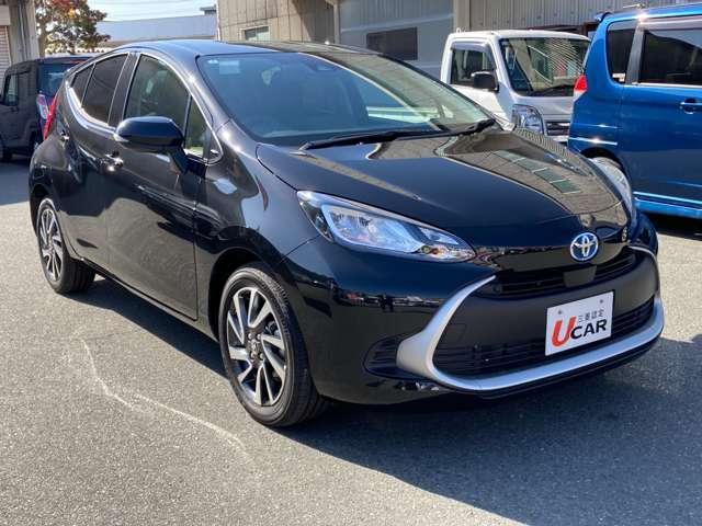 アクア Ｇ　ナビ／バックカメラ／ワンオーナー／禁煙車　バックモニタ　禁煙　ワンオーナー車　衝突軽減システム　ＬＥＤヘットライト　地デジＴＶ　アイドルストップ　横滑防止装置　前後センサー　クルコン　ＡＣ　ＥＴＣ（3枚目）