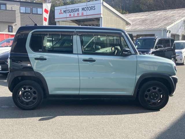 ハスラー タフワイルド　ワンオーナー／禁煙車／ナビ　エネチャージ　フルオートエアコン　レーダーブレーキサポート　運転席エアバッグ　パワーウィンドウ　横滑り防止　盗難防止システム　メモリーナビ　スマートキー　ワンセグＴＶ（6枚目）
