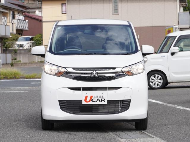 ｅＫワゴン Ｍ　衝突安全ボディ　踏み間違い防止アシスト　オートハイビーム　Ｐセンサー　アイドリングストップ　オートライト　デュアルエアバッグ　カーテンエアバック　ナビＴＶ　バックカメラ　ＥＴＣ　ＤＶＤ再生可（3枚目）